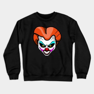 Scary Clown Crewneck Sweatshirt